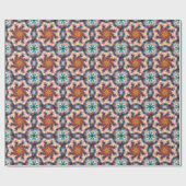 Prismatische caleidoscopische psychedelische manda cadeaupapier (Vlak)
