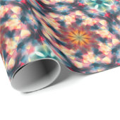 Prismatische caleidoscopische psychedelische manda cadeaupapier (Rol Hoek)