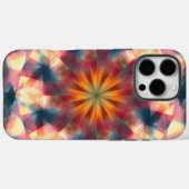 Prismatische caleidoscopische psychedelische manda Case-Mate iPhone case (Achterkant (horizontaal))