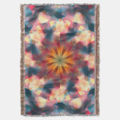Prismatische caleidoscopische psychedelische manda deken (Voorkant Verticaal)