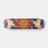 Prismatische caleidoscopische psychedelische manda persoonlijk skateboard (Horizontaal)