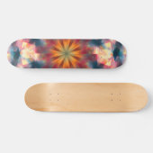Prismatische caleidoscopische psychedelische manda persoonlijk skateboard (Horizontaal)