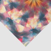 Prismatische caleidoscopische psychedelische manda tissuepapier (Detail)