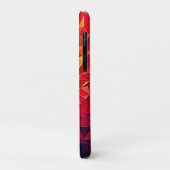Prismatische Chaos Digitale Rasterontwerp Case-Mate iPhone Case (Achterkant/links)