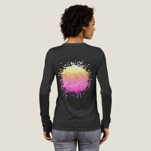 Prismatische Dageraad Tri-Blend Shirt (Achterkant)