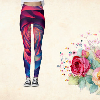 "Prismatische Fractale Leggings" Leggings