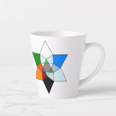 Prismatische fractale Mok (Rechts)