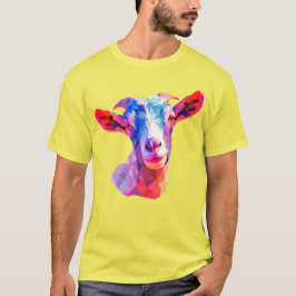 prismatische geit t-shirt