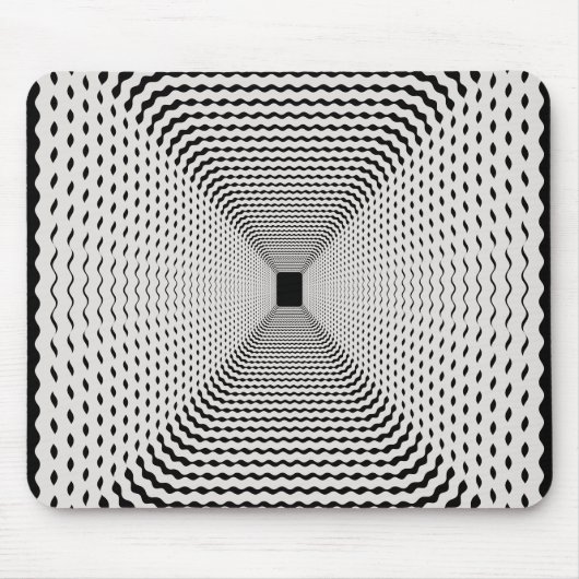 Prismatische Golfgrensperspectief Muismat (Voorkant)