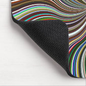 Prismatische golven beginnen barst muismat (Hoek)