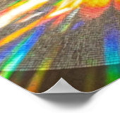 Prismatische Licht Atrium Hal Poster (Hoek)