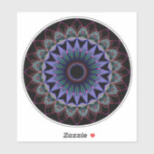  prismatische mandala sticker (Vel)
