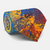 Prismatische Nebula Stropdas (Opgerold)