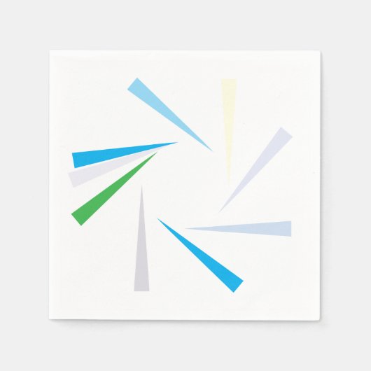 Prismatische sluiterservetten servet (Voorkant)