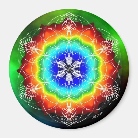 Prismatische soep magneet (Voorkant)