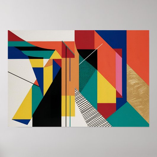 prismatische spanning poster (Voorkant)