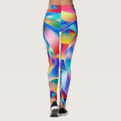 Prismatische Spiraal Symfonie Leggings (Achterkant)