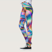 Prismatische Spiraal Symfonie Leggings (Links)