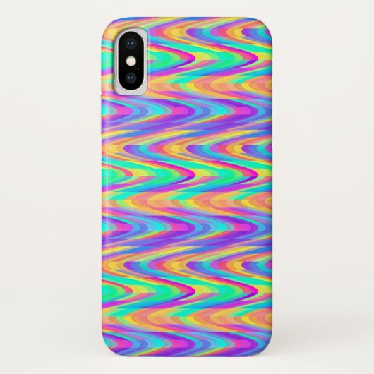 Prismatische stroom Case-Mate iPhone case (Achterkant)