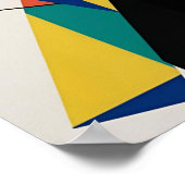 Prismatische structuur poster (Hoek)