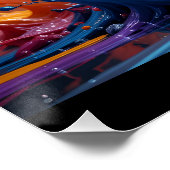 prismatische verfkolommen perfect poster (Hoek)