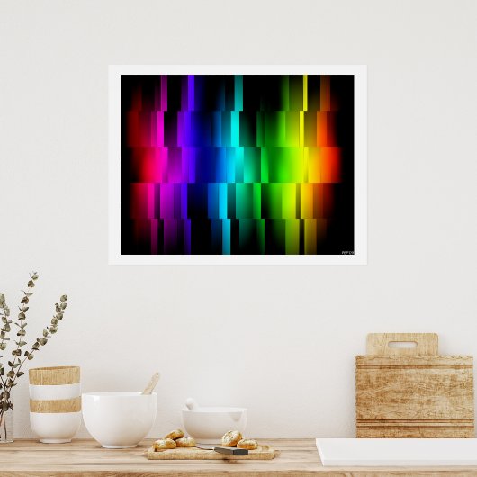 Prismfracties Poster (Keuken)