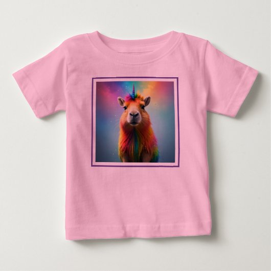 Prismhorn: De Regenboog Capybaraicorn (Voorkant)