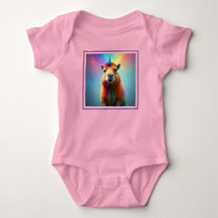 Prismhorn: De Regenboog Capybaraicorn Romper