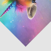 Prismhorn: De regenboog Capybaraicorn Tissuepapier (Detail)