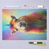 Prismhorn: De regenboog Capybaraicorn Tissuepapier (Craft)