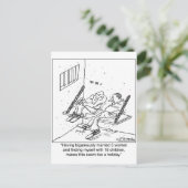 Prison as a Holiday Feestdagenkaart (Staand voorkant)