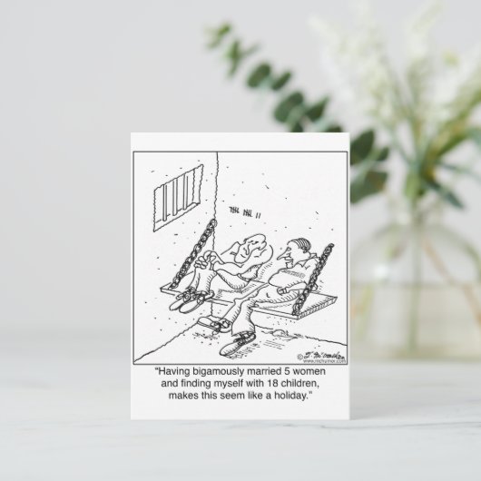 Prison as a Holiday Feestdagenkaart (Staand voorkant)