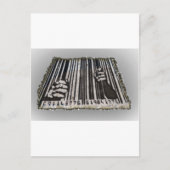 PRISON JAIL BAR CODE BRIEFKAART (Voorkant)