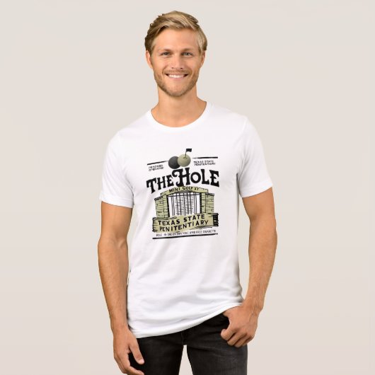 Prison Mini-Golf Tri-Blend Shirt (Voorkant volledig)