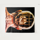 Prison of the Mind – Surreal Conceptual Wall Art Wandkleed (Voorkant (horizontaal))