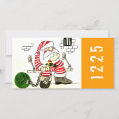 PRISON SANTA FEESTDAGENKAART (Voorkant)