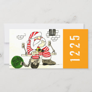 PRISON SANTA FEESTDAGENKAART