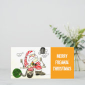 PRISON SANTA FEESTDAGENKAART (Staand voorkant)