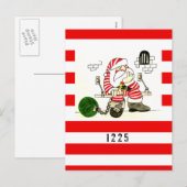 PRISON SANTA FEESTDAGENKAART (Voorkant / Achterkant)