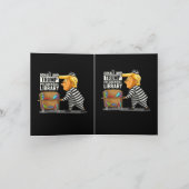 Prison Trump Presidential Library Feestdagen Kaart (Binnen)