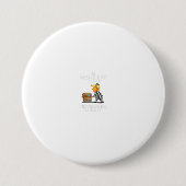 Prison Trump Presidential Library Funny Anti Ronde Button 7,6 Cm (Voorkant)