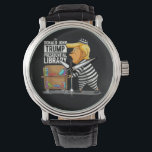 Prison Trump Presidential Library Horloge<br><div class="desc">Prison Trump Presidential Library</div>