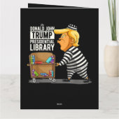 Prison Trump Presidential Library Kaart (Achterkant)