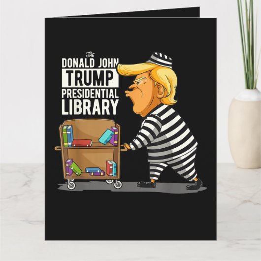 Prison Trump Presidential Library Kaart (Voorkant)