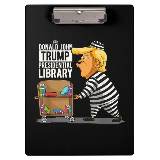 Prison Trump Presidential Library Klembord (Voorkant)