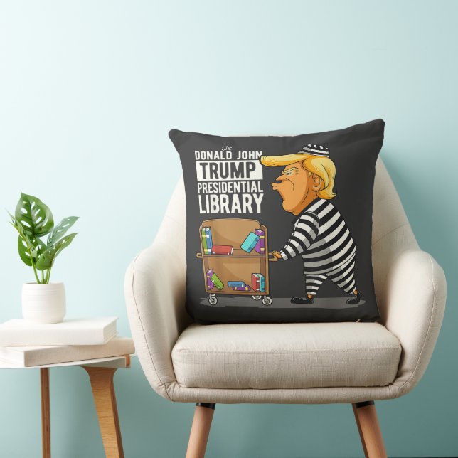 Prison Trump Presidential Library Kussen (Stoel)