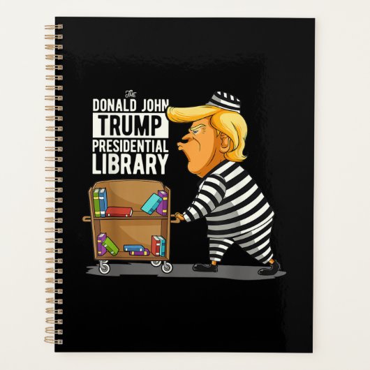 Prison Trump Presidential Library Planner (Voorkant)