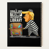 Prison Trump Presidential Library Planner (Achterkant)