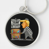 Prison Trump Presidential Library Sleutelhanger (Voorkant)