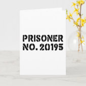 Prisoner No. 20195 Kaart (Gele Bloem)
